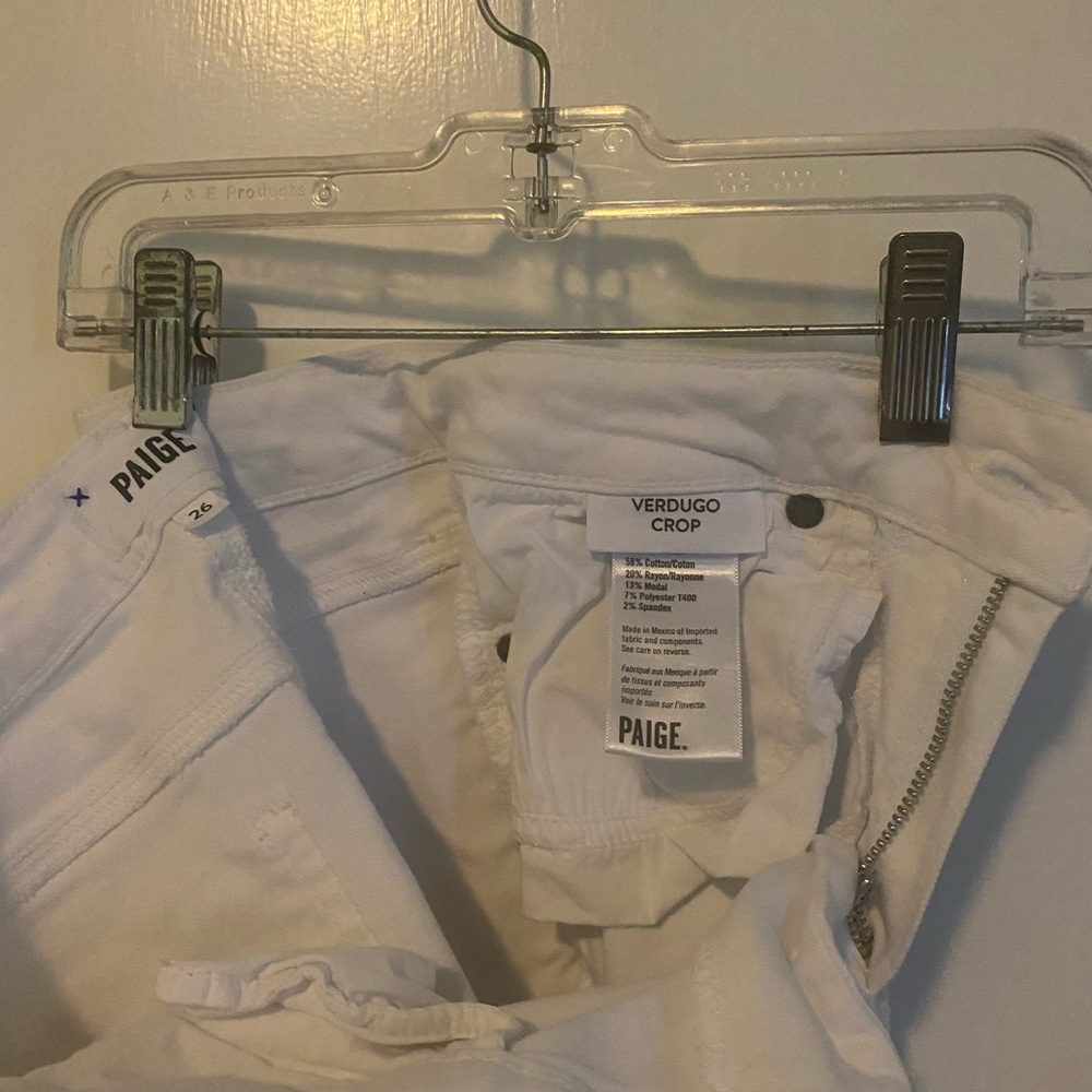 Paige Verdugo Crop Jeans 26